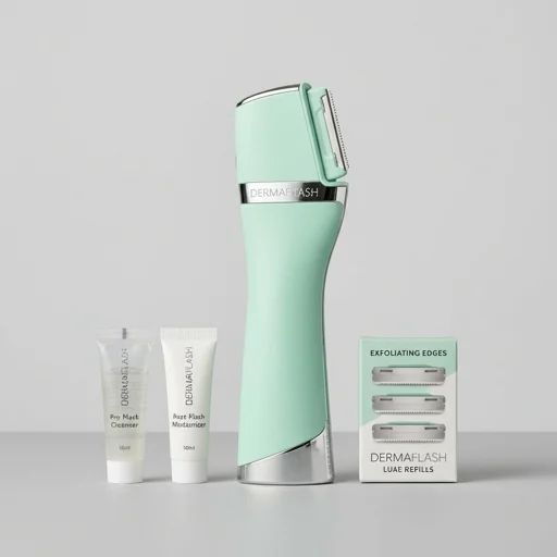 DERMAFLASH Luxe Dermaplaning & Exfoliation Device view 2