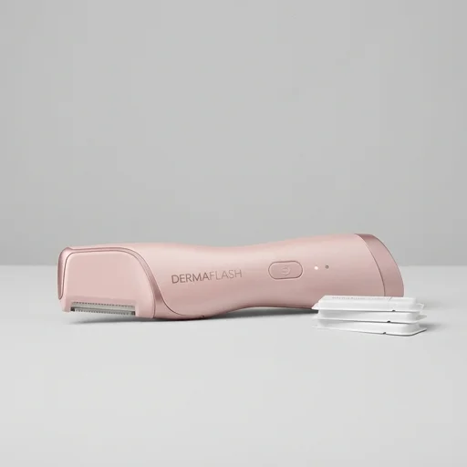 DERMAFLASH LUXE Dermaplaning & Peach Fuzz Removal Device view 2